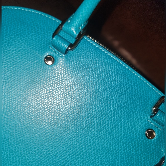 Coach Mini Crossgrain Sierra Leather Satchel - Picture 6 of 9